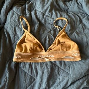 Calvin Klein Women's Brown Bralette